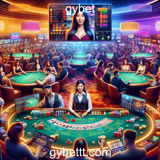A Revolução dos Cassinos ao Vivo no Gybet